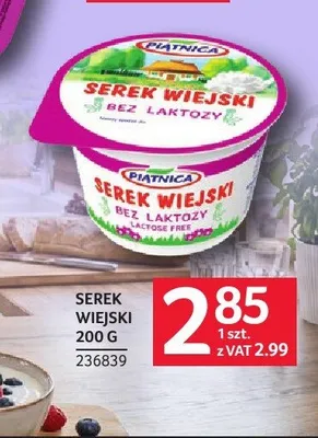 Serek wiejski bez laktozy Piątnica promocja w Selgros