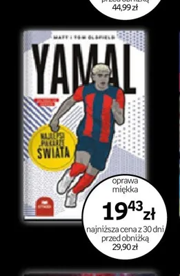 Książka Yamal Najlepszy Piłkarz Świata oprawa miękka promocja w Empik