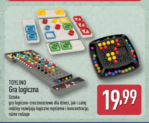 Gra logiczna TOYLINO promocja w Aldi
