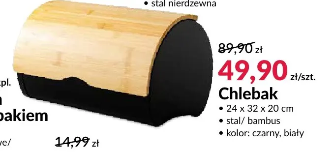 Chlebak promocja w Salony Agata