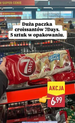Croissanty duża paczka 5-pak promocja w Aldi