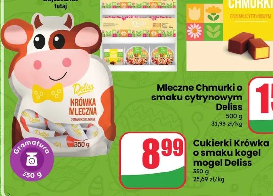 Mleczne chmurki o smaku cytrynowym promocja w Dino