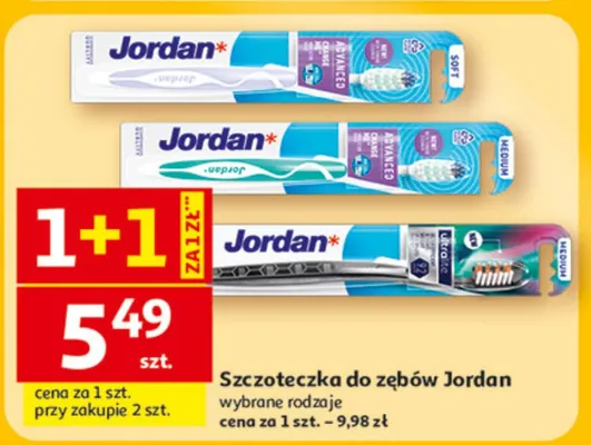Szczoteczka do zębów Jordan promocja w Auchan