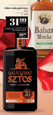 Likier Galicyjski Sztos promocja w POLOmarket
