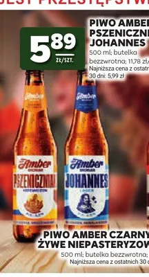 Piwo Amber Pszeniczniak promocja w Stokrotka