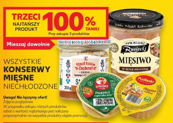 Pasztet z pomidorami Profi promocja w Kaufland