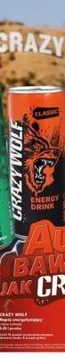 Napój energetyzujący Crazy Wolf Classic promocja w Kaufland