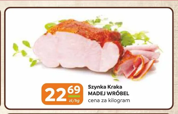 Szynka Kraka Madej Wróbel promocja w Gama