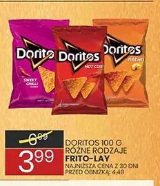Nachosy Doritos Frito-Lay promocja w Wafelek