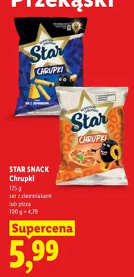Chrupki ser z ziemniakami Star Snack promocja w Lidl