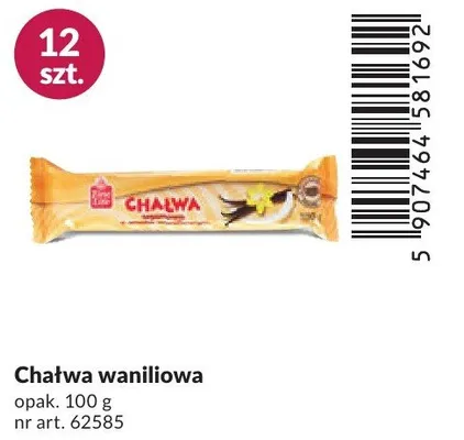 Chałwa waniliowa promocja w Makro