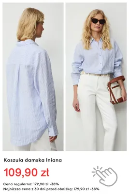 Koszula damska lniana promocja w Medicine