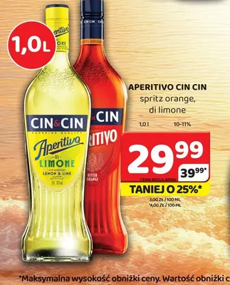 Aperitivo Cin Cin di limone promocja w Delfin