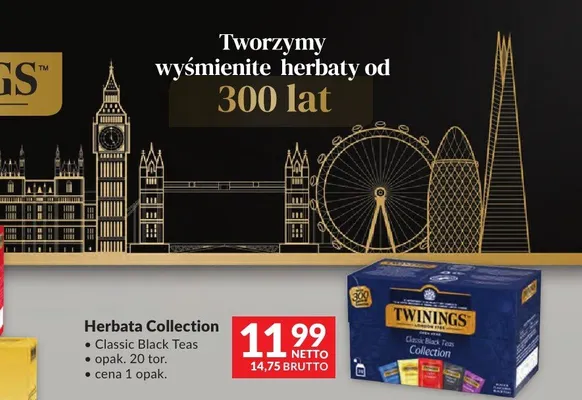 Herbata Twinings Collection Classic Black Teas promocja w Makro