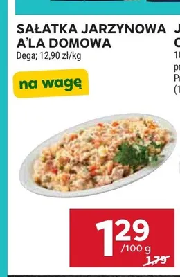 Sałatka jarzynowa a'la domowa Dega promocja w Stokrotka
