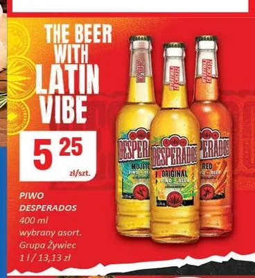 Piwo Desperados promocja w Chorten