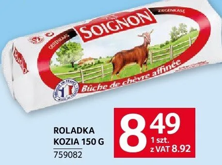 Ser Roladka kozia promocja w Selgros