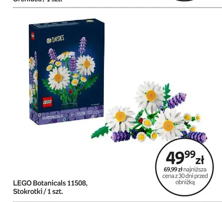 Klocki LEGO Botanicals 11508 Stokrotki promocja w Empik