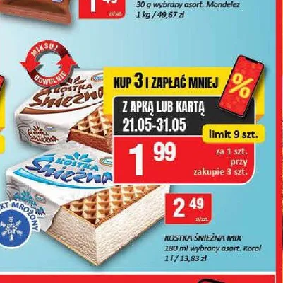 Kostka Śnieżna Koral promocja w Chorten