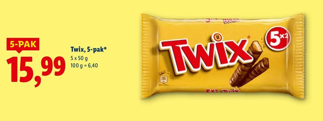 Batony 5-pak promocja w Lidl