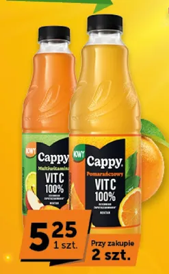 Nektar Cappy Pomarańczowy promocja w Euro Sklep