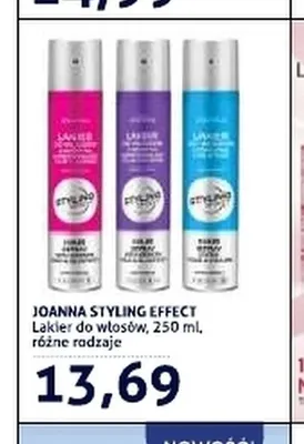 Lakier do włosów Styling Effect Joanna promocja w Blue Stop