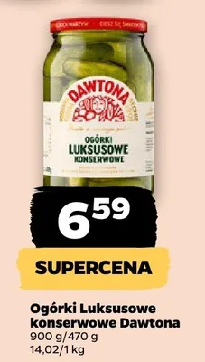 Ogórki luksusowe konserwowe promocja w Netto
