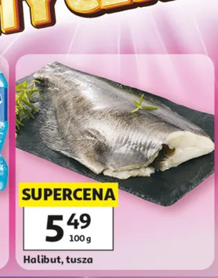 Halibut tusza promocja w Auchan