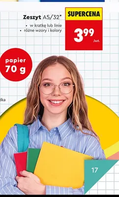 Zeszyt A5/32* Herlitz promocja w Biedronka