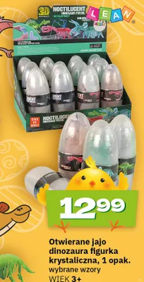 Otwierane jajo dinozaura figurka krystaliczna promocja w Twój Market