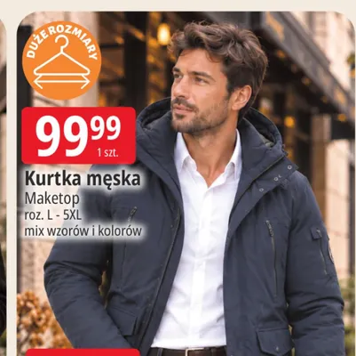 Kurtka męska Maketop promocja w Leclerc