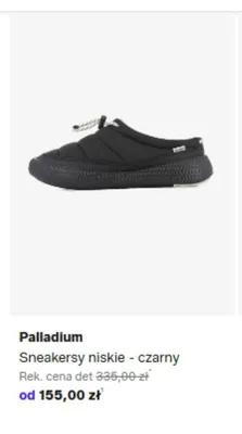 Sneakersy niskie Palladium czarny promocja w Lounge by Zalando