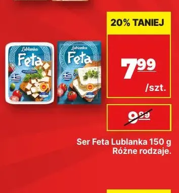 Ser feta Lublanka promocja w API Market