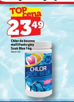 Chlor do basenu multifunkcyjny Szok Blue promocja w TOPAZ