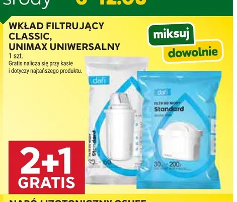 Wkład filtrujący Dafi Classic promocja w Stokrotka