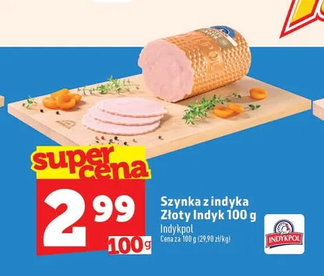 Szynka z indyka Złoty Indyk Indykpol promocja w TOPAZ