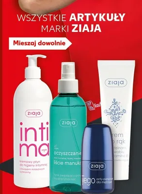 Anty-perspirant dla mężczyzn Ziaja Yego promocja w Kaufland