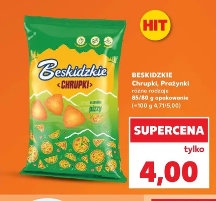 Prażynki Beskidzkie promocja w Kaufland