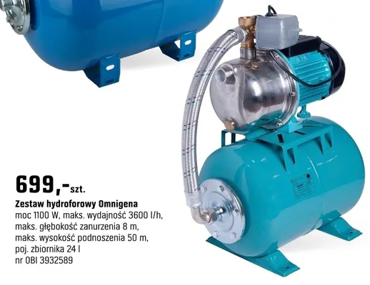 Zestaw hydroforowy Omnigena promocja w OBI