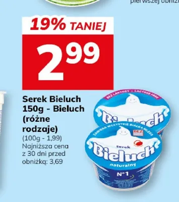 Serek Bieluch naturalny promocja w Hitpol