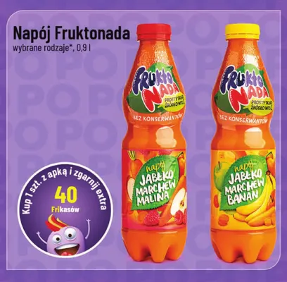 Napój Fruktonada jabłko marchew malina promocja w POLOmarket