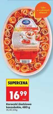 Koreczki śledziowe kaszubskie promocja w Biedronka