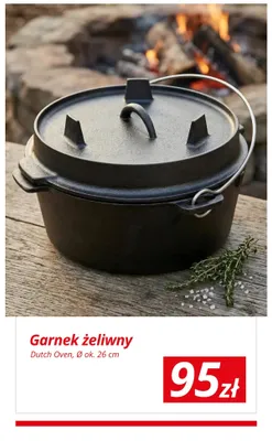 Garnek żeliwny Dutch Oven KiK promocja w KiK