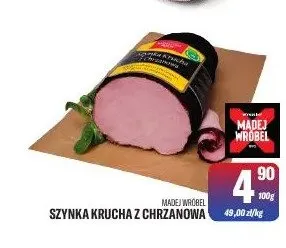 Szynka krucha z Chrzanowa Madej Wróbel promocja w Tomi Markt