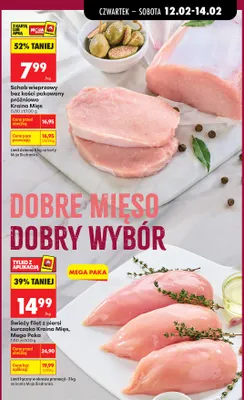 Świeży filet z piersi kurczaka Mega Paka promocja w Biedronka