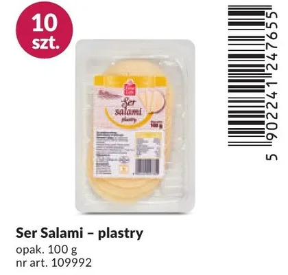 Ser Salami - plastry promocja w Makro