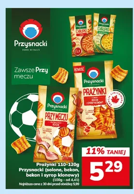 Prażynki Przysnacki solone promocja w Hitpol