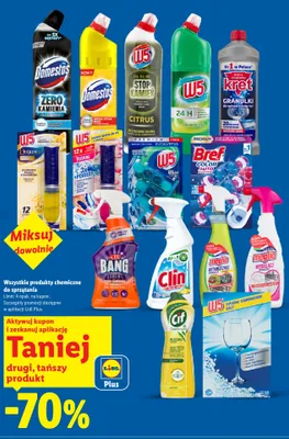 Produkty chemiczne do sprzątania promocja w Lidl