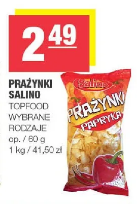 Prażynki Salino promocja w SPAR