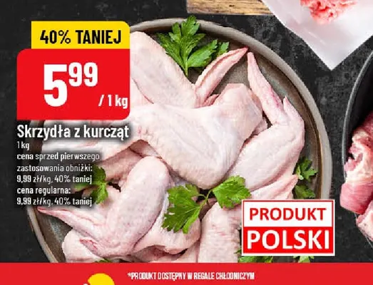 Skrzydła z kurcząt promocja w POLOmarket